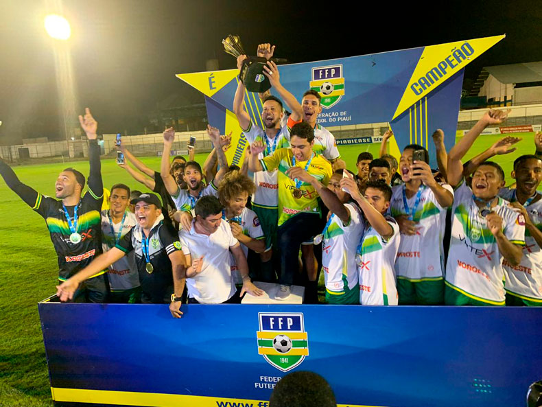 Picos empata com Timon e conquista a Série B do Campeonato Piauiense 2019