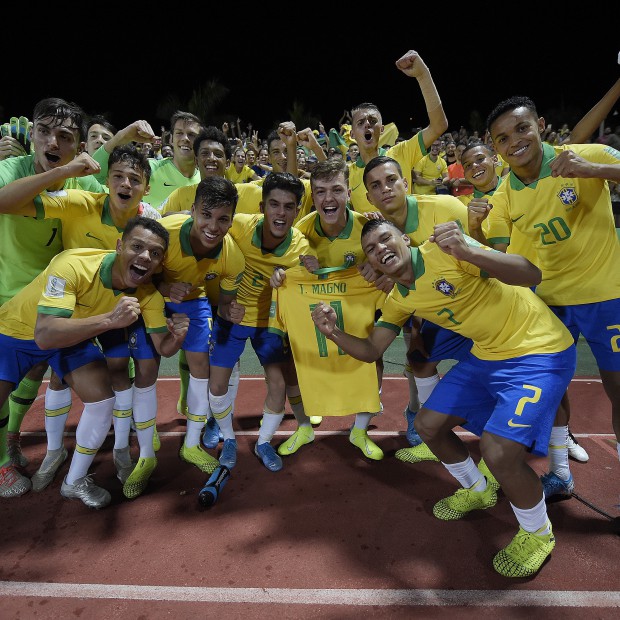 Brasil vence Itália e avança às semifinais da Copa do Mundo Sub-17