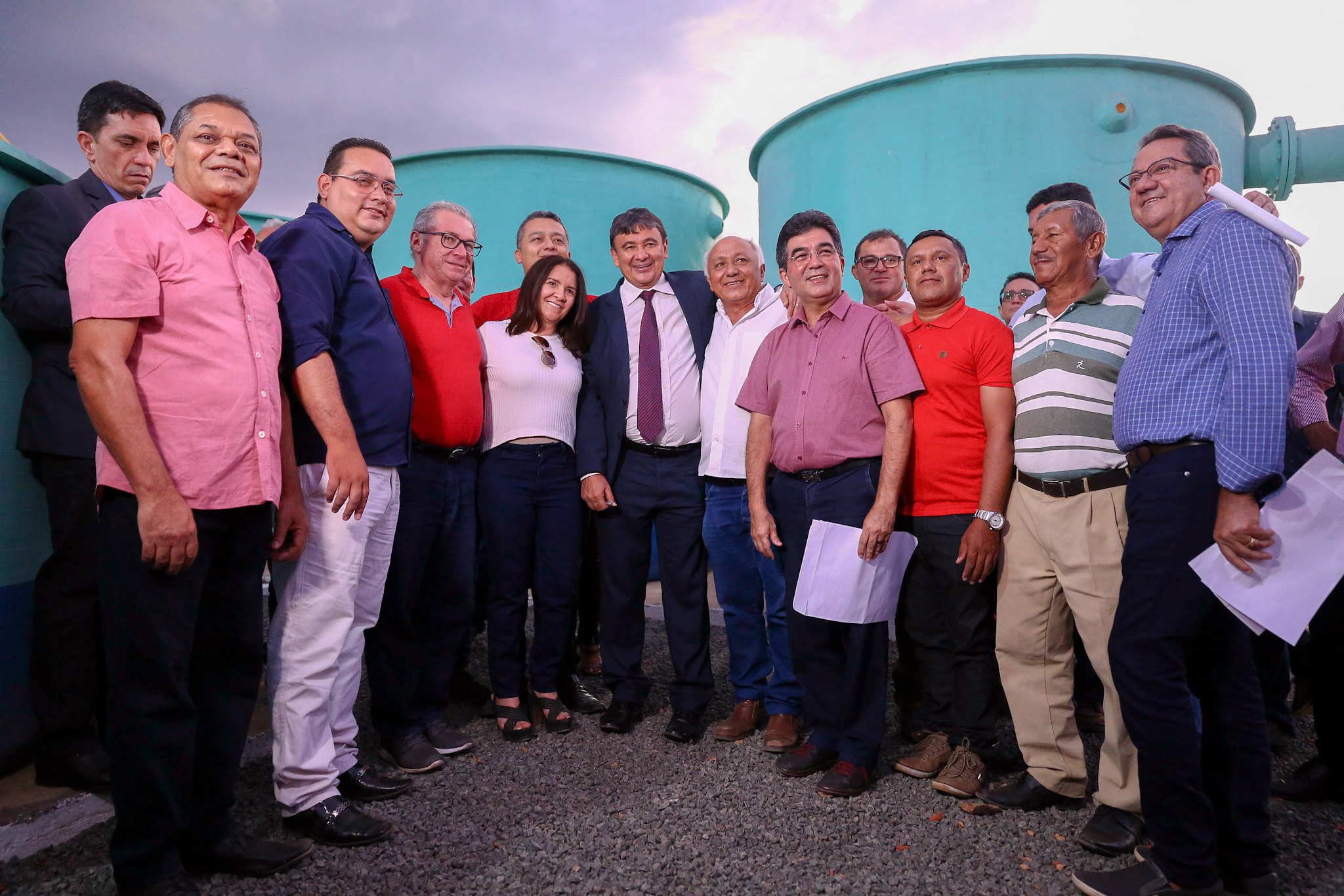 Governador Wellington Dias entrega Estação de Tratamento de Esgoto a Pedro II