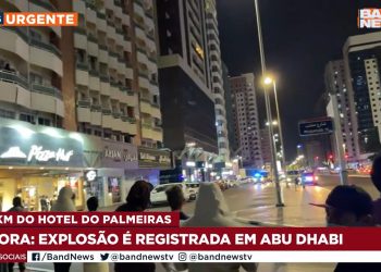 Explosão é registrada em Abu Dhabi, a 20 km de onde o Palmeiras se hospedava
