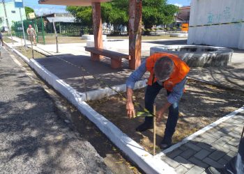 Defesa Civil interdita parada de ônibus no Mocambinho prestes a cair