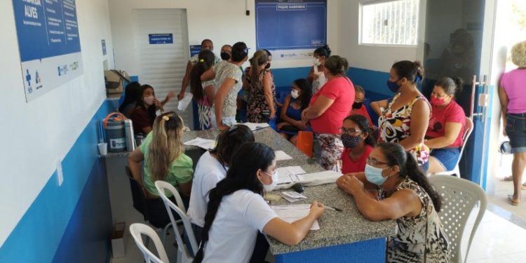 Mulheres da zona rural de Floriano são atendidas em ação ‘Aqui tem Saúde’ na UBS Margarida Alves
