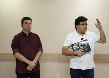 Rafael Fonteles realiza reuniões com comando-geral e oficiais da Polícia Militar