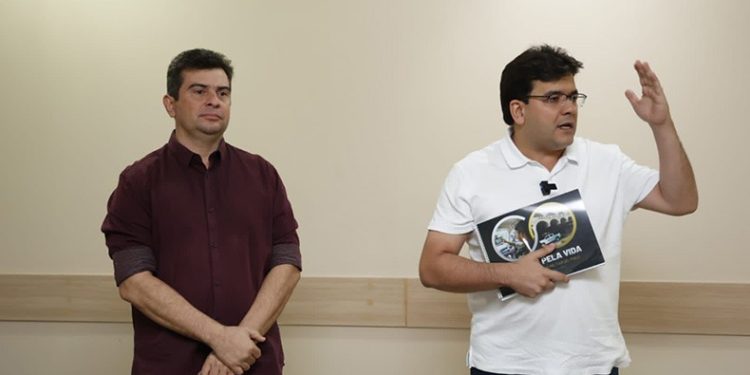 Rafael Fonteles realiza reuniões com comando-geral e oficiais da Polícia Militar
