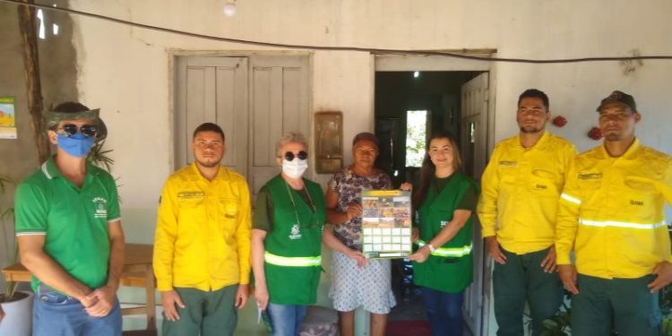 Seman conclui atividades da campanha ‘Juntos contra o Fogo’ relativas a agosto em Floriano