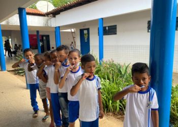 Programa Saúde nas Escolas trabalha a higiene Bucal  dos alunos de Floriano