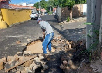 Prefeitura de Floriano continua com a recuperação de ruas e avenidas a topo vapor