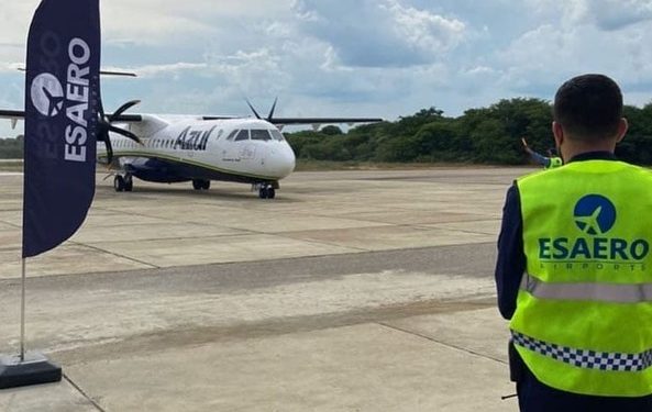 Aeroporto de São Raimundo Nonato recebe voo inaugural da Azul