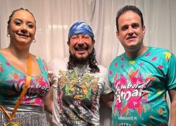 SOCIEDADE: Casal Ana Tércia e Prefeito Diego Teixeira com o cantor Bell Marques anfitriões em Amarante e MAIS…