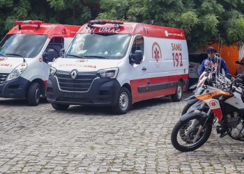 Teresina ganha mais quatro ambulâncias e quatro motolâncias para o SAMU