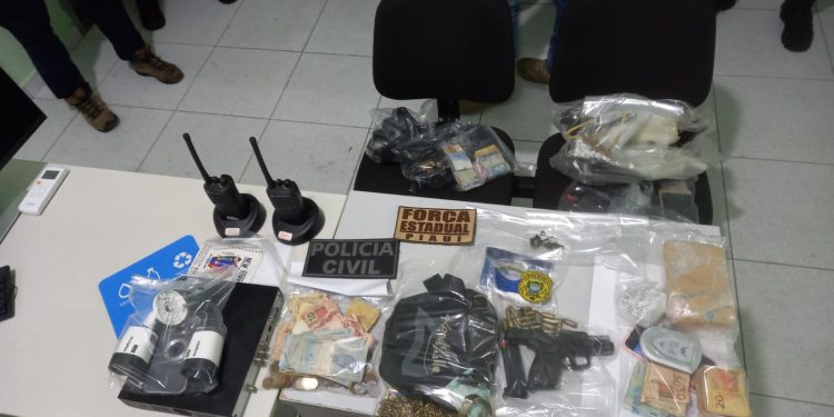 Presas seis pessoas suspeitas de integrar organização criminosa no litoral do Piauí