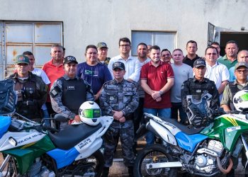 Secretaria de Segurança realiza entrega de motos para reforçar o policiamento ostensivo em Aroazes