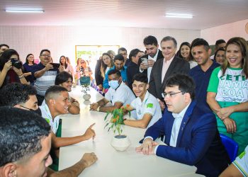 Governador Rafael Fonteles entrega reforma do Centro Estadual de Tempo Integral(CETI) Rama Boa em Altos