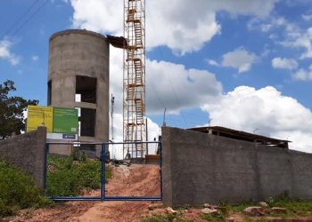 Agespisa avança em obra de reservatório de água em Santa Rosa do Piauí