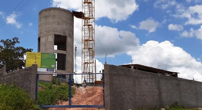 Agespisa avança em obra de reservatório de água em Santa Rosa do Piauí