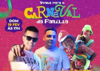 Trio Elétrico com Dj Lucas Rodrigues arrasta os foliões no Carnaval da Família em Floriano
