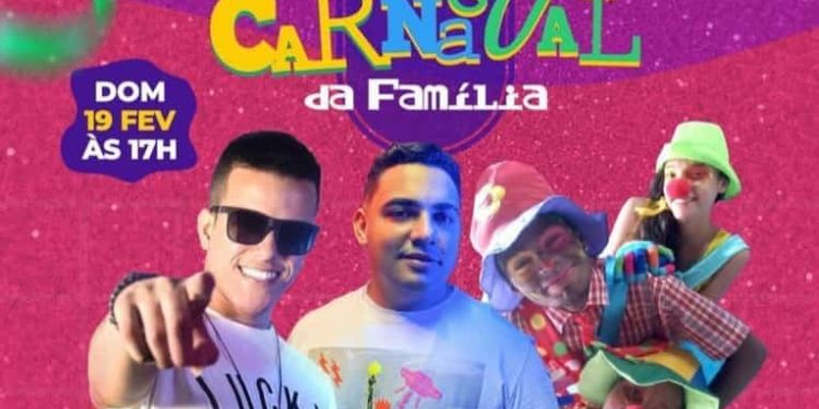 Trio Elétrico com Dj Lucas Rodrigues arrasta os foliões no Carnaval da Família em Floriano