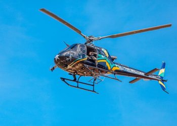 GUIA DO FOLIÃO: Governador Rafael Fonteles envia helicóptero para reforçar o patrulhamento aéreo no litoral