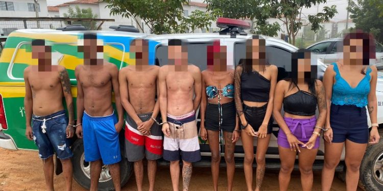 Polícia Militar prende quadrilha suspeita de vários crimes em Teresina