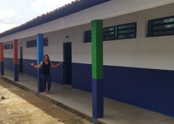 Escola municipal Angelim garante uma ambiente mais agradável para recepcionar alunos
