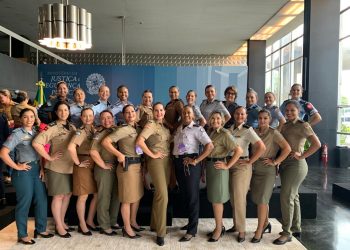 Comitiva feminina da SSP-PI participa do “Encontro Nacional Segurança pública e o enfrentamento à violência contra a mulher” em Brasília