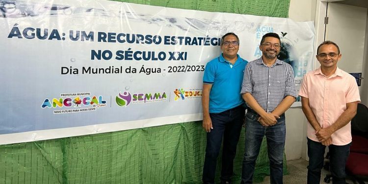 Climatologista Werton Costa profere palestra em Angical com o tema “Água, um recurso estratégico no século XXI”.