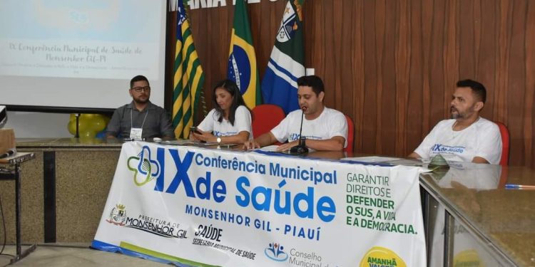 Prefeitura de Monsenhor Gil realiza IX Conferência Municipal de Saúde