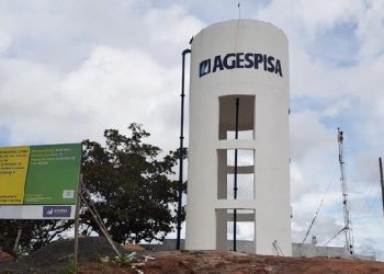 Agespisa já executou 95% da obra do novo reservatório de água de Santa Rosa do Piauí