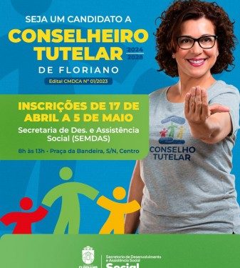 Conselho Tutelar de Floriano abre inscrições para eleição de novos membros