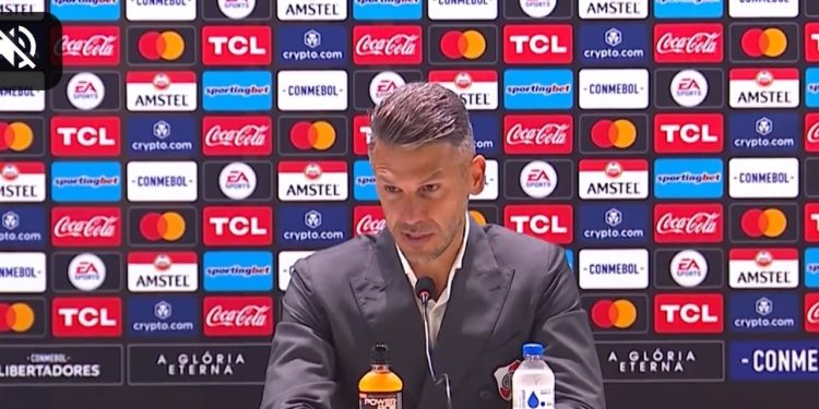 “É o melhor time do Brasil” diz o Técnico do River em Coletiva após jogo com o Fluminense