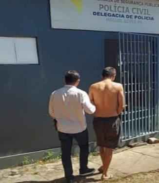 Homem suspeito de vários arrombamentos é preso na cidade de Miguel Alves