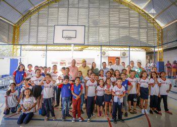 Escola Municipal São José na zona rural de Teresina é reformada e ganha quadra poliesportiva