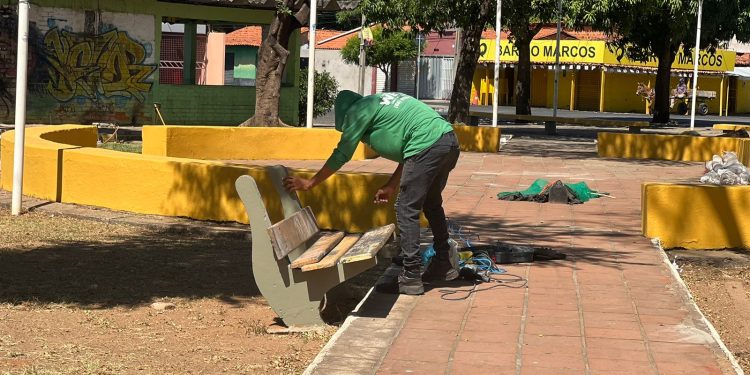 SAAD Norte revitaliza 7(sete) praças em comemoração ao Aniversário de Teresina