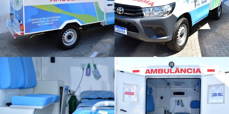 Floriano ganha nova ambulância para atender a população da cidade