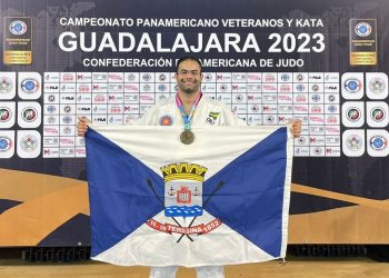 Stanley Torres conquista bicampeonato Pan-Americano de judô em Guadalajara, no México