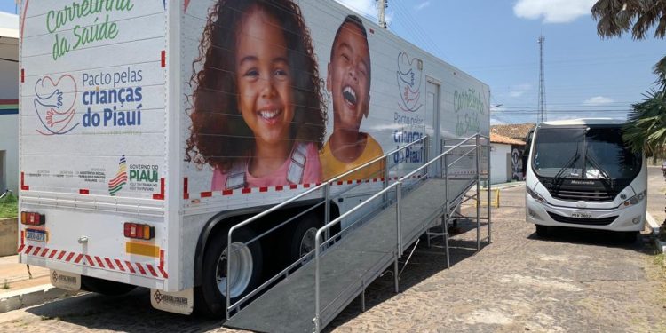 Carretinha da Saúde inicia atendimentos em Corrente nesta terça-feira (26)