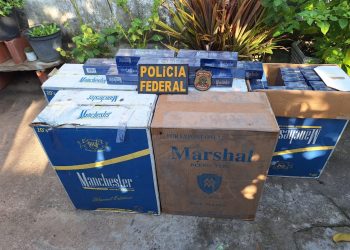 Polícia Federal realiza operação para combate do contrabando de cigarros no Piauí
