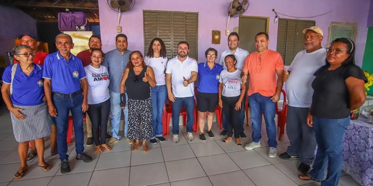 Deputado Fábio Novo visita iniciativas contempladas pelo OPA na zona sul de Teresina