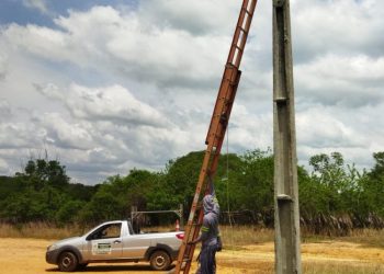 Infraestrutura recupera iluminação pública em onze localidades rurais de Floriano