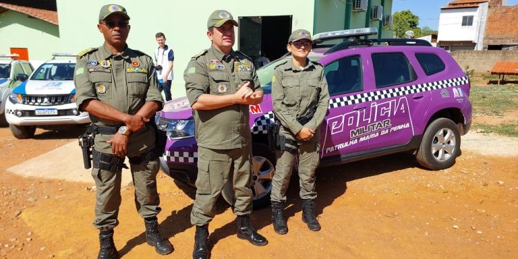 Polícia Militar implanta Patrulha Maria da Penha em Paulistana e entrega viaturas para a região