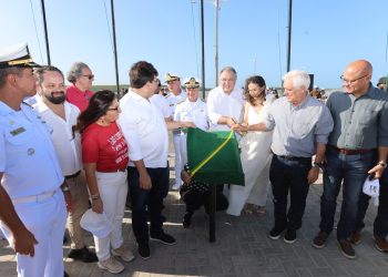 Governador Rafael Fonteles inaugura primeira etapa do Porto Piauí