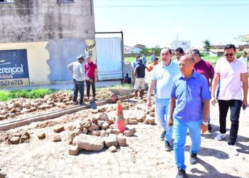 Floriano: prefeito e secretários visitam ruas contempladas pelo PLANMOB