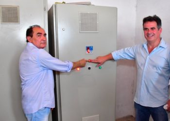 Floriano inaugura a 3ª estação elevatória do Projeto de Esgotamento Sanitário da cidade