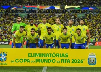 Brasil permanece na quinta posição do ranking de seleções divulgado pela Fifa em 2024