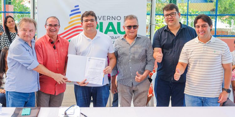 Rafael Fonteles autoriza obras de pavimentação e anuncia novos investimentos em infraestrutura em Nazária