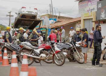 Ações de segurança no trânsito são intensificadas na cidade de Miguel Alves