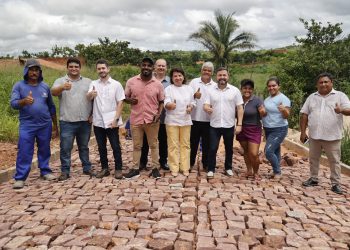 Deputado Fábio Novo acompanha obras do OPA em Teresina