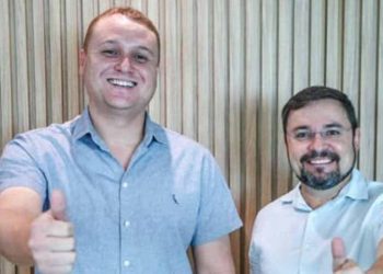 Fábio Novo e Venâncio Cardoso visitam conclusão de obra de pavimentação asfáltica na Primavera