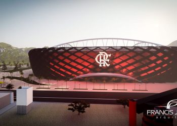 Projeto de estádio do Flamengo (RJ) criado por arquiteto piauiense viraliza nas redes sociais