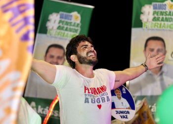FLORIANO: Marcus Kalume e Daguia da Dona Bela lançam candidatura com a presença de mais de 13 mil pessoas
